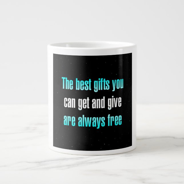 Encouragement Quote # 148 Large Coffee Mug (Front)