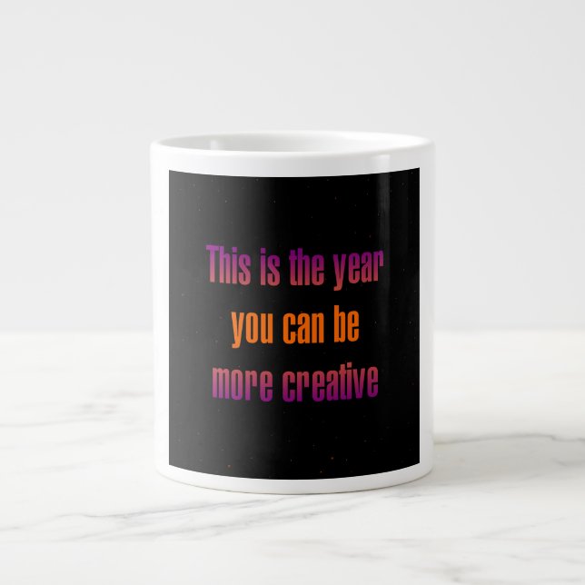 Encouragement Quote # 162 Large Coffee Mug (Front)