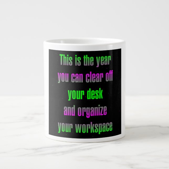Encouragement Quote # 171 Large Coffee Mug (Front)