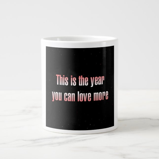 Encouragement Quote # 207 Large Coffee Mug (Front)