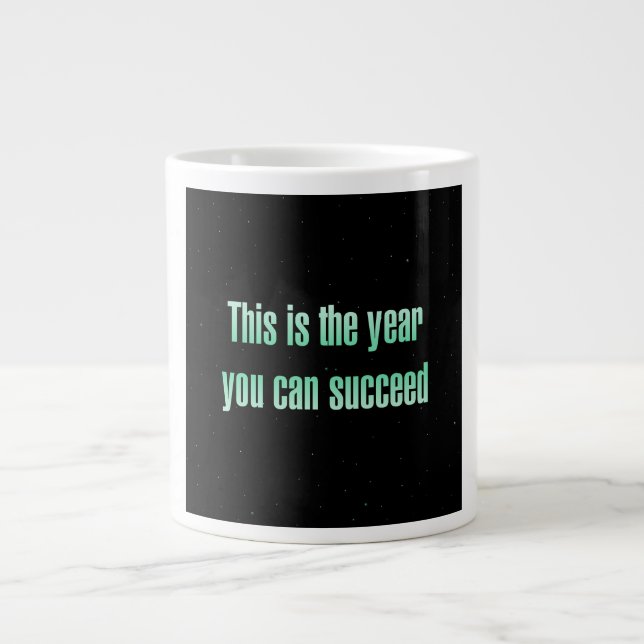 Encouragement Quote # 230 Large Coffee Mug (Front)