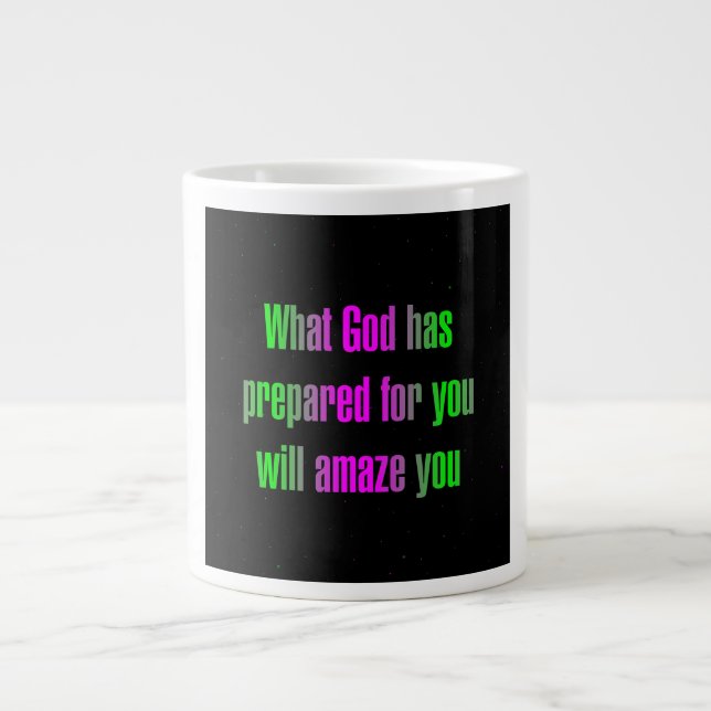 Encouragement Quote # 252 Large Coffee Mug (Front)
