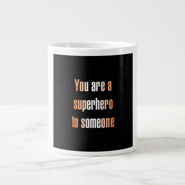 Encouragement Quote # 261 Large Coffee Mug (Front)