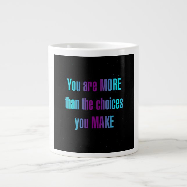 Encouragement Quote # 265 Large Coffee Mug (Front)