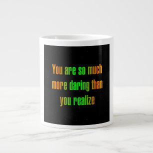 Encouragement Quote # 283 Large Coffee Mug