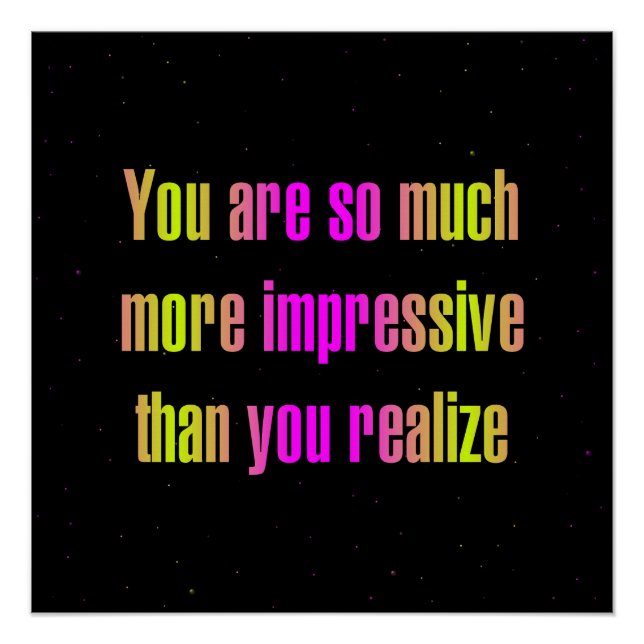 Encouragement Quote # 291 Poster (Front)