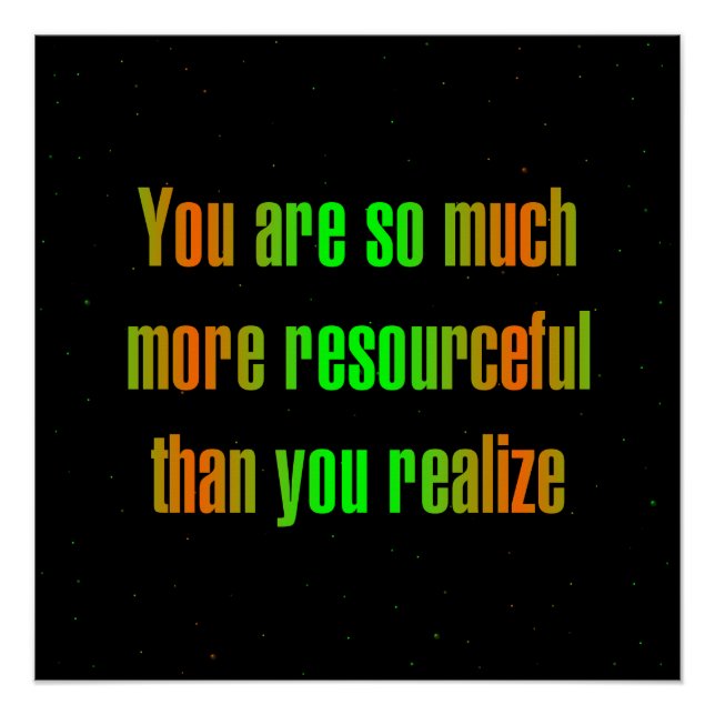 Encouragement Quote # 306 Poster (Front)