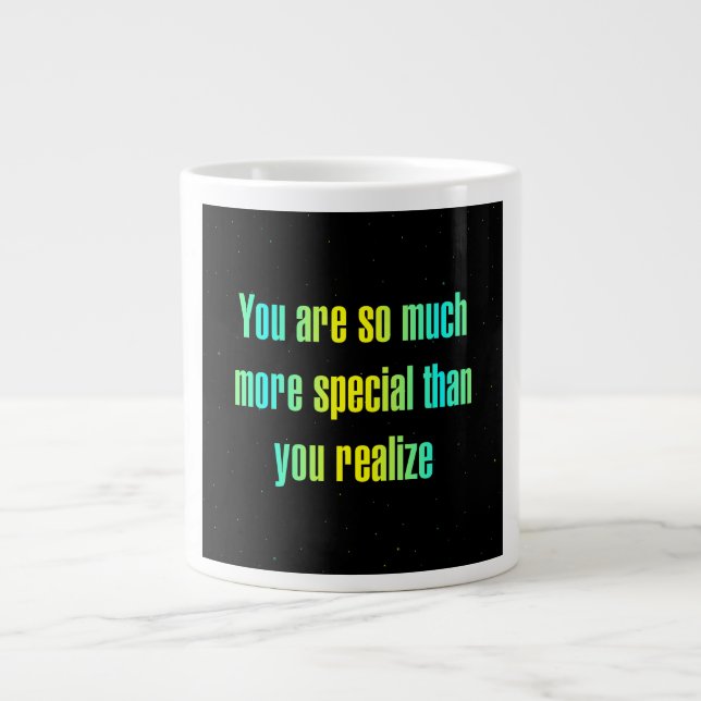 Encouragement Quote # 308 Large Coffee Mug (Front)