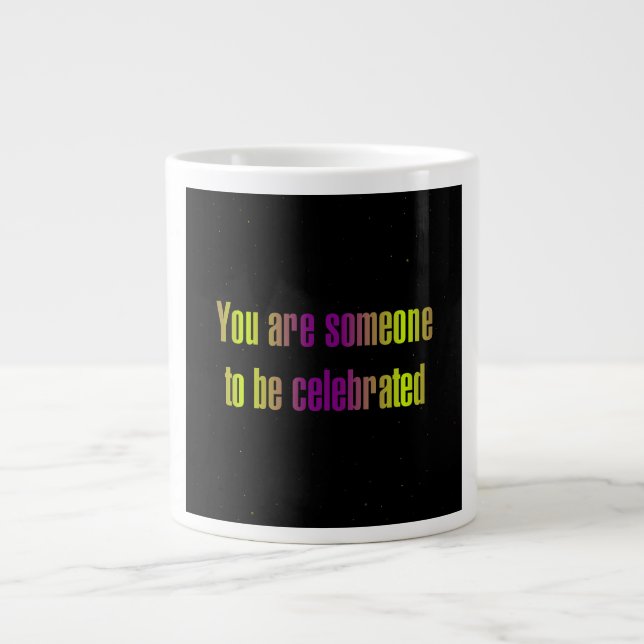 Encouragement Quote # 317 Large Coffee Mug (Front)