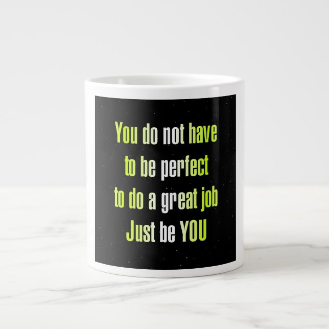 Encouragement Quote # 324 Large Coffee Mug (Front)