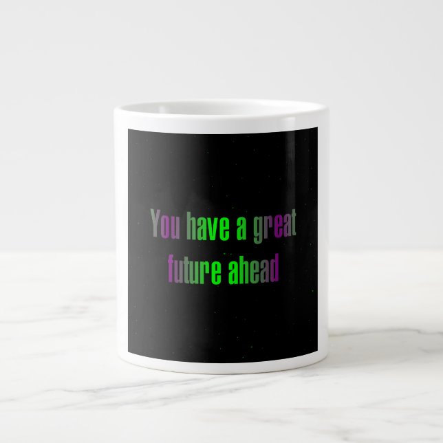 Encouragement Quote # 327 Large Coffee Mug (Front)