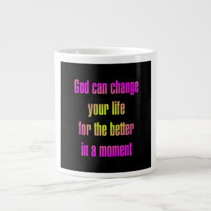 Encouragement Quote # 38 Large Coffee Mug