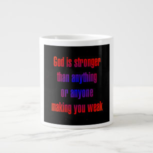 Encouragement Quote # 57 Large Coffee Mug