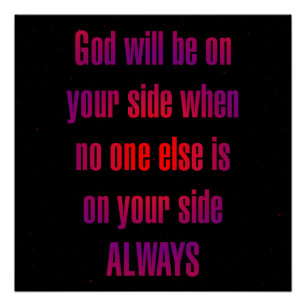 Encouragement Quote # 73 Poster