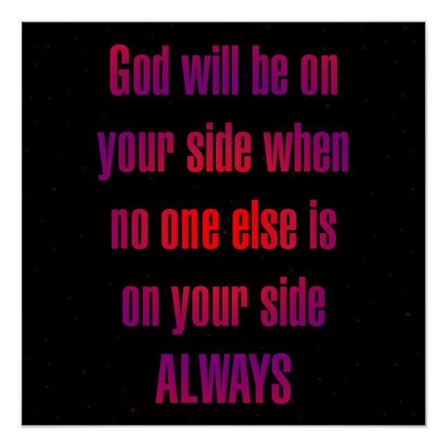 Encouragement Quote # 73 Poster (Front)