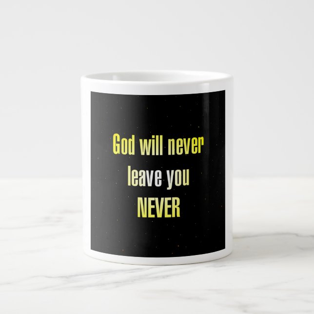 Encouragement Quote # 88 Large Coffee Mug (Front)