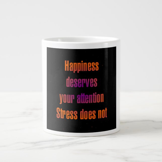 Encouragement Quote # 96 Large Coffee Mug (Front)
