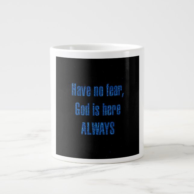 Encouragement Quote # 99 Large Coffee Mug (Front)