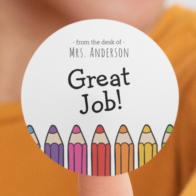 Encouragement Sticker Teachers Name (Creator Uploaded)