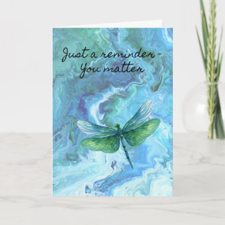 Encouragement support card