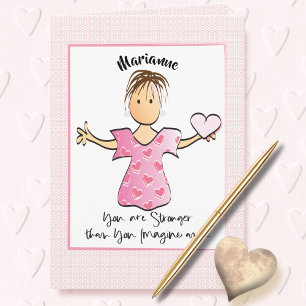 Encouragement Support Love Card for Her