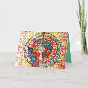 Encouragement Thinking of You Card - Br Labyrinth