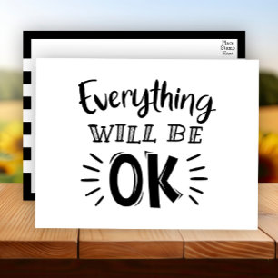 Encouragement, Thinking of You Friendship   Postcard