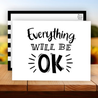 Encouragement, Thinking of You Friendship   Postcard