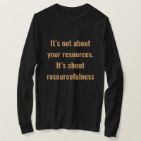 Encouragement words  with simple text on women T-S