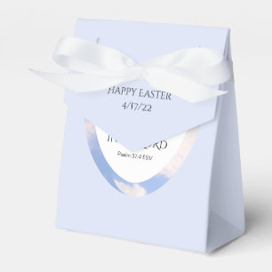 Encouraging and Uplifting Light Blue Bible Verse Favour Box