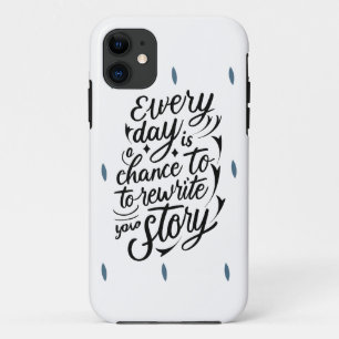 Encouraging Believe in Yourself Message Design iPhone 11 Case