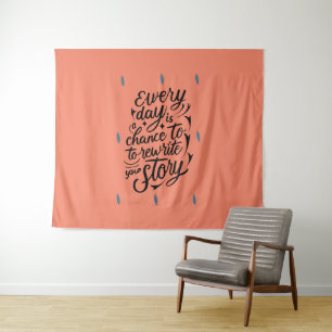 Encouraging Believe in Yourself Message Design Tapestry