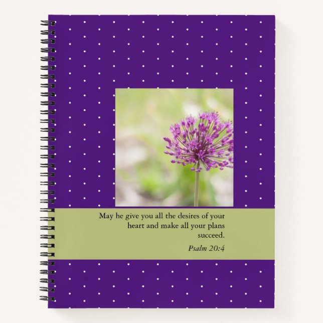 Encouraging Bible Scriptures Business Woman  Notebook (Front)