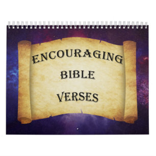 Encouraging Bible Verses - Medium Calendar