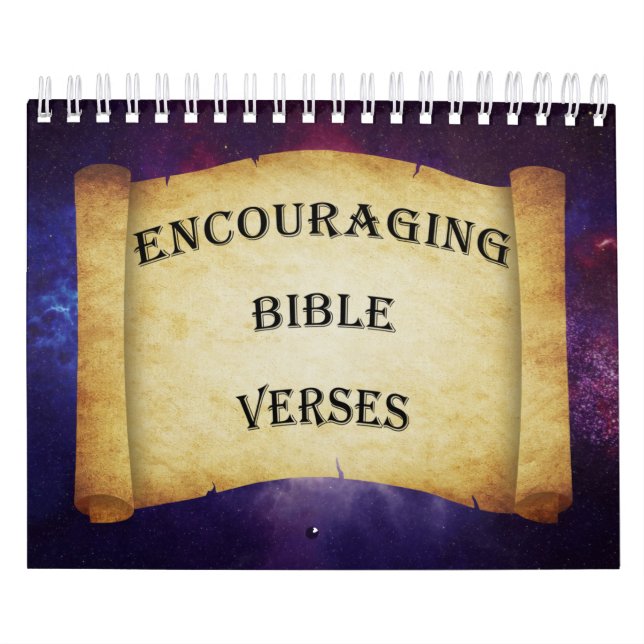 Encouraging Bible Verses - Small Calendar (Cover)