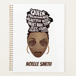 Encouraging Black Women, Natural Hair Beauty Planner