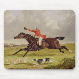 Encouraging Hounds, 1839 (oil on panel) Mouse Pad