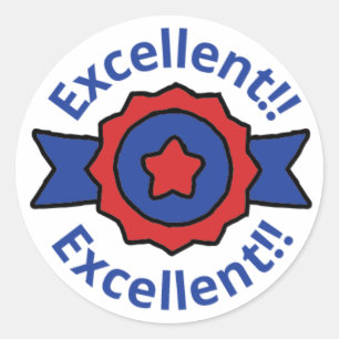 Encouraging Teacher Grading Papers Student Art Tea Classic Round Sticker