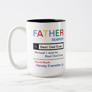 Encouraging Two-Tone Coffee Mug