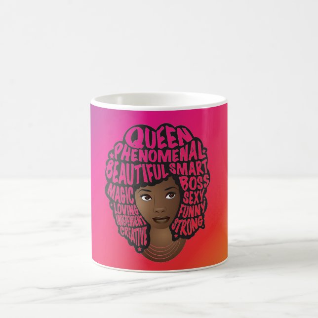 Encouraging Women, Rainbow Coffee Mug (Center)