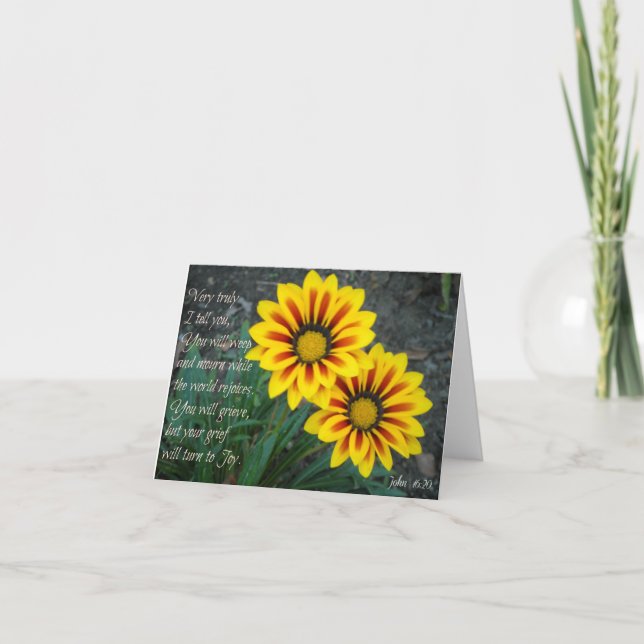 Encouraging Words Note Cards (Front)