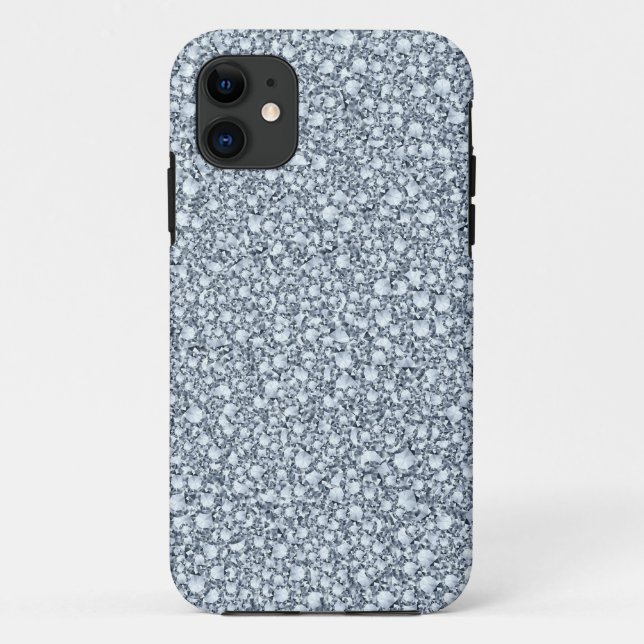 Encrusted Diamonds Look Glitter Patter Case-Mate iPhone Case (Back)