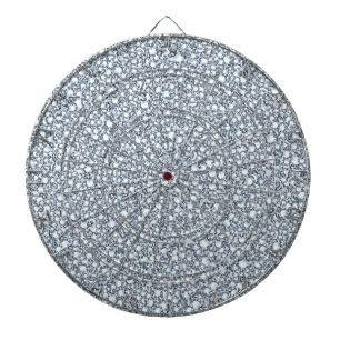 Encrusted Diamonds Look Glitter Patter Dartboard