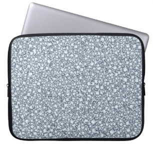 Encrusted Diamonds Look Glitter Patter Laptop Sleeve