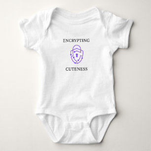 ENCRYPTING CUTENESS, Cyber Security, Cyber baby Bodysuit