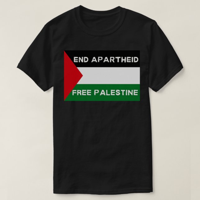 End Apartheid T-Shirt (Design Front)