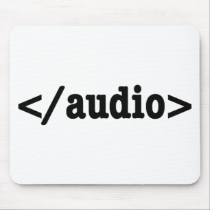 End Audio HTML5 Code Mouse Pad