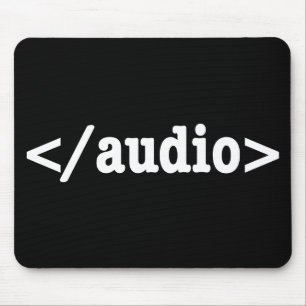 End Audio HTML5 Code Mouse Pad