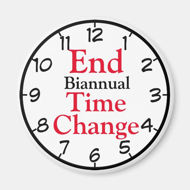 End Biannual Time Change Magnet (Front)