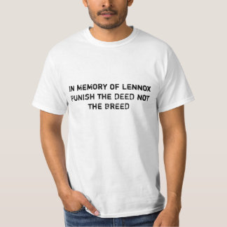End BSL - In memory of Lennox T-Shirt